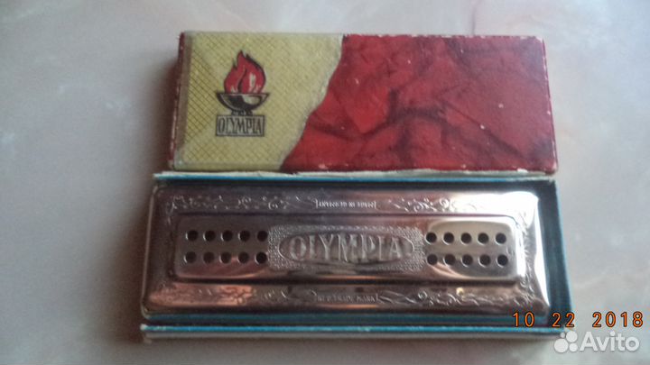 Губная гармошка двусторонняя олимпия гемания