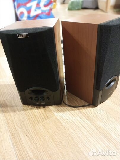 Компьютерные колонки мдф sven SPS 606