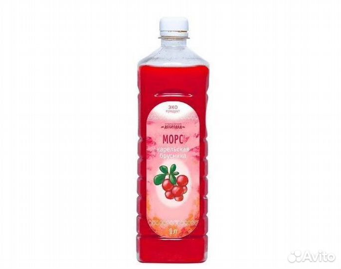 Морс из клюквы. опт разные вкусы