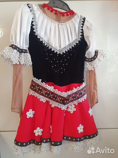 Платье для фигурного катания 122-128