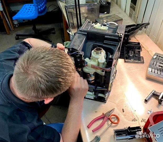 Ремонт Кофемашин, замена Деталей, Чистка Настройка