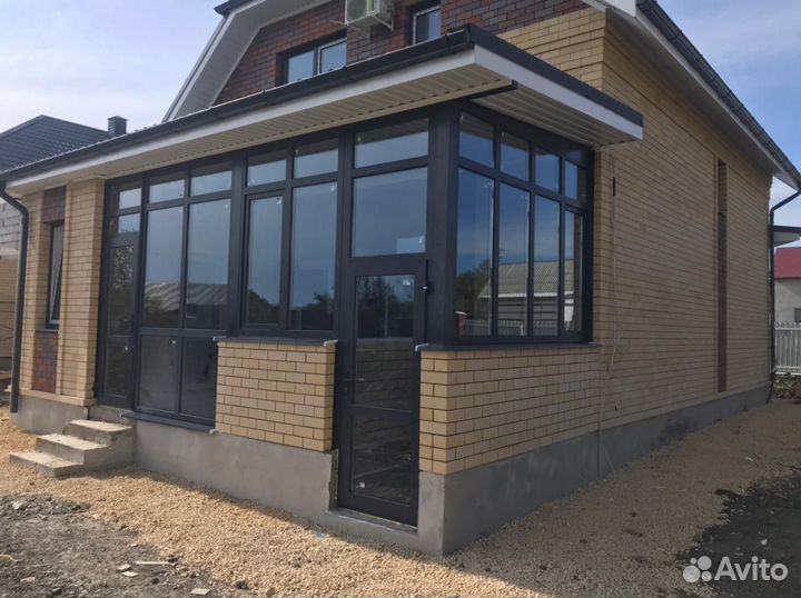 Витражное остекление веранд