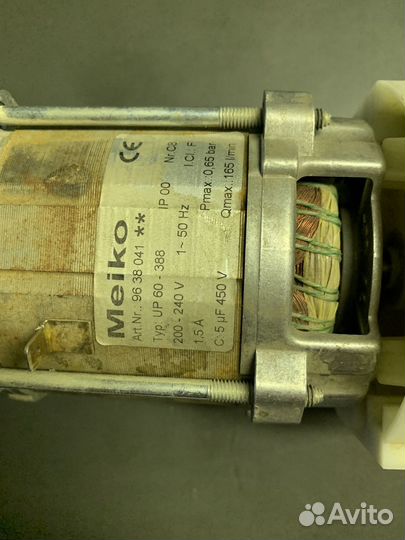 Meiko помпа для посудомойки DV 200.2