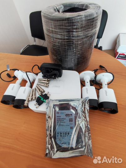 Видеонаблюдение под ключ, установка