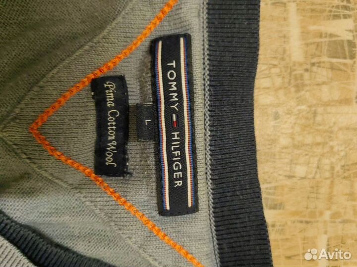 Кофта Tommy Hilfiger серая