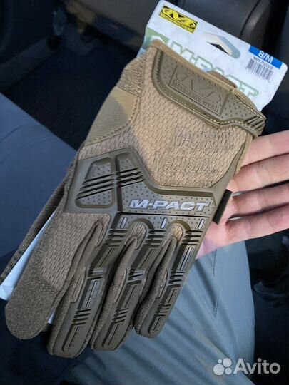 Перчатки Mechanix Wear M-Pact Full Coyote MPT-72