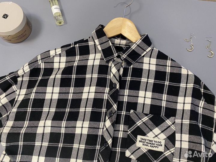 Рубашка colins укороченная xs