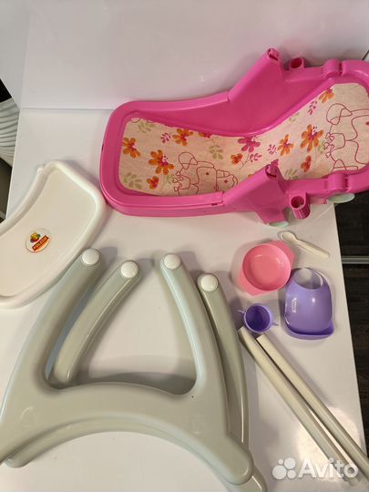 Стульчик для кормления кукольный, Полесье