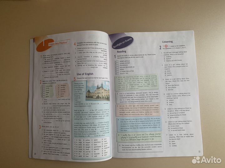 Spotlight workbook 10 новая