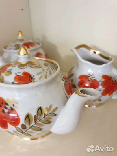 Сервиз чайный вербилки СССР