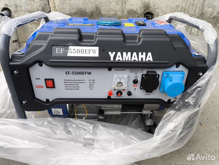 Бензогенератор 5 кВт