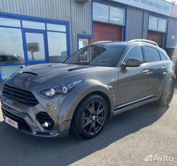 Бампер Infiniti fx/qx70 от обвеса Renegade v2