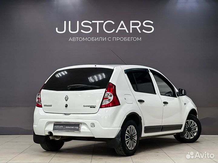 Renault Sandero 1.4 МТ, 2011, 118 000 км