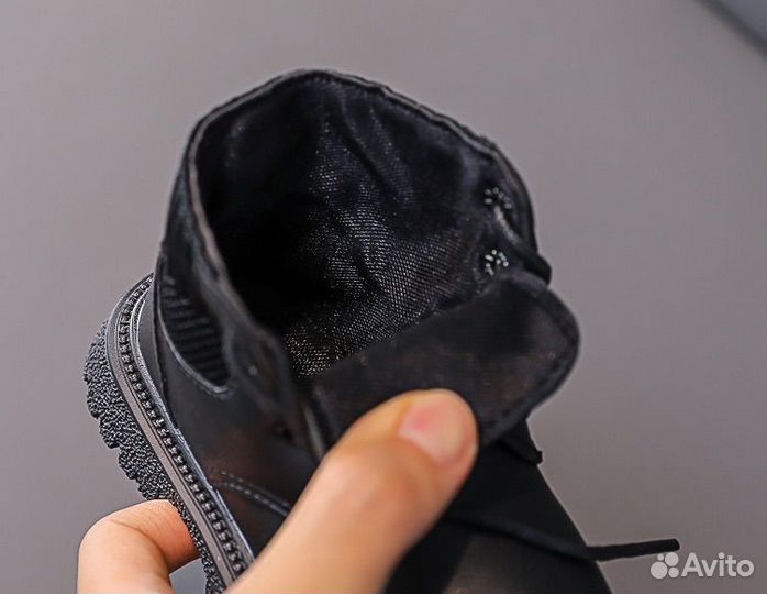 Детские ботинки тимберленды демисезонные новые