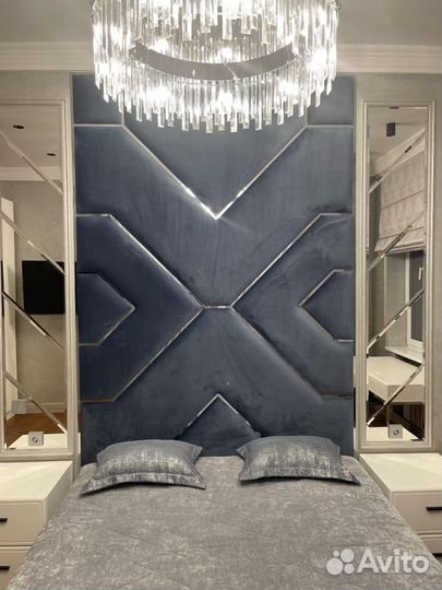 Мягкие стеновые панели с профилем