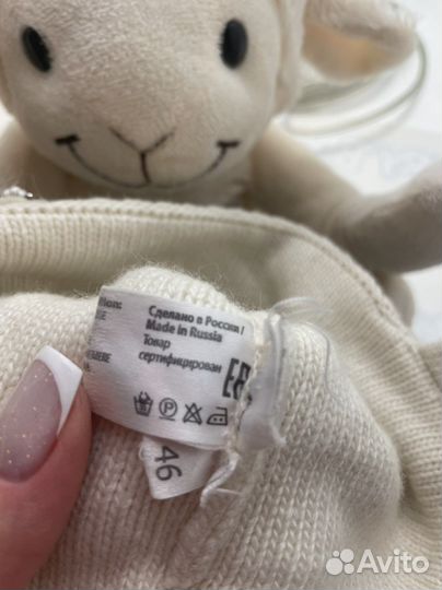 Шапка зимняя для девочки 44 46