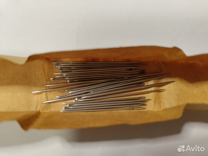 Иглы швейные, булавки декоративные СССР