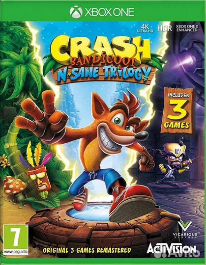 Crash Bandicoot N-Sane Trilogy Xbox One