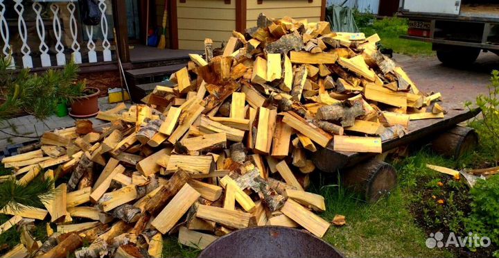 Дрова качественные колотые