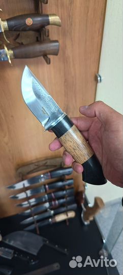 Нож шкуродер разделочный ручной работы
