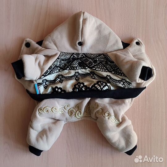 Комбинезон зимний для собак мелких пород