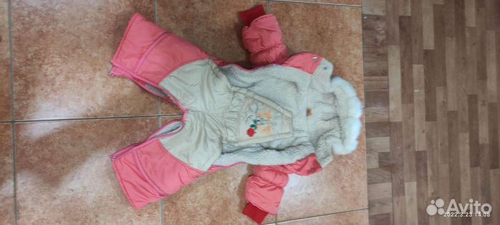 Детский зимний комбинезон