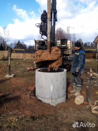 Бурение колодцев под ключ