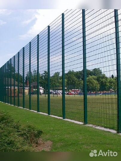 Сетка для забора 3d
