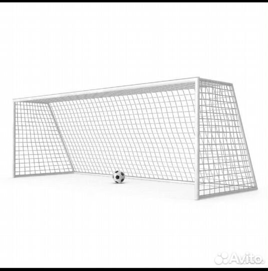 Сетка для футбольных ворот 2 шт