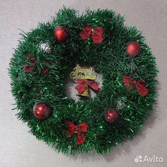 Новогодний рождественский венок
