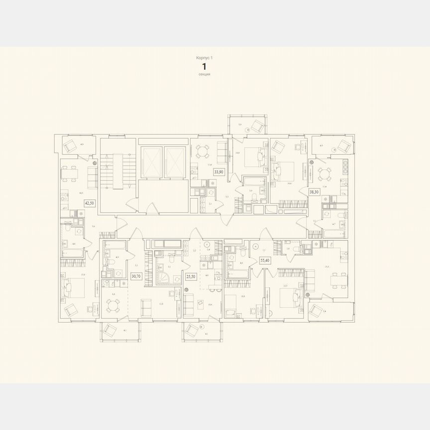 Квартира-студия, 30,7 м², 9/12 эт.