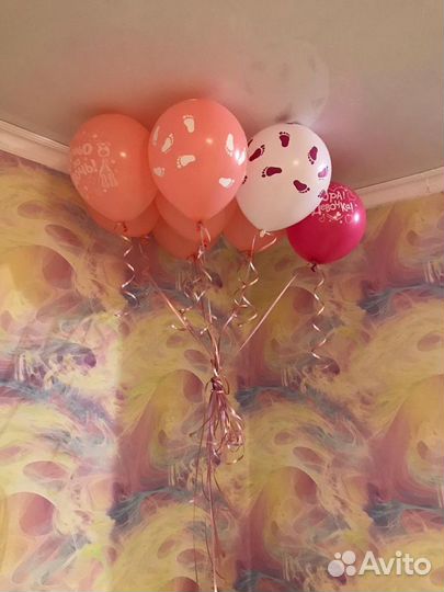 Украшения на выписку из роддома