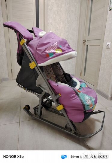 Детские санки коляска бу