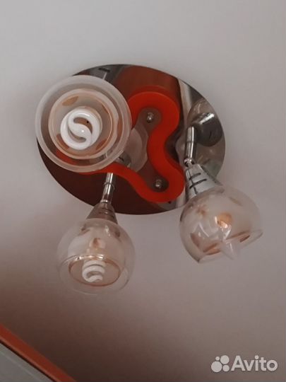 Люстра потолочная бу