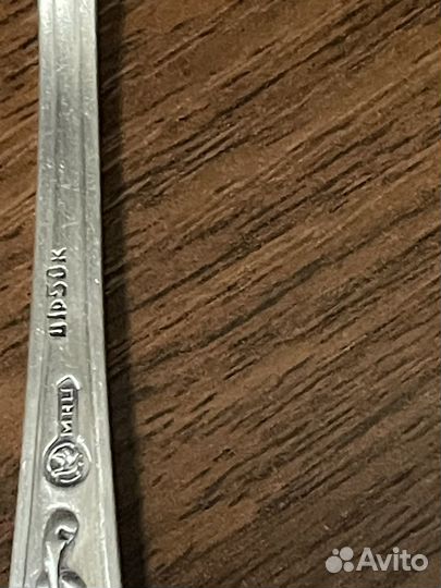 Набор чайных ложек мельхиор СССР 6шт