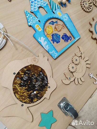 Бизиборд. Ручная работа