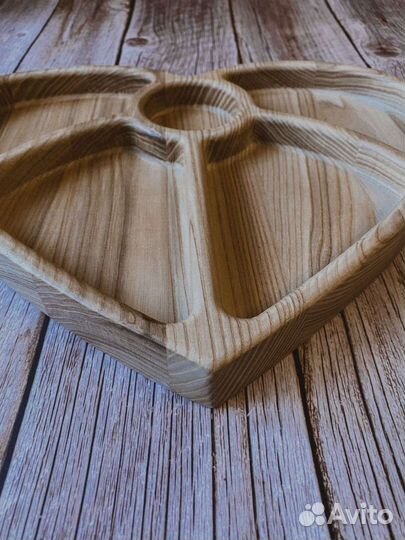 Менажница деревянная