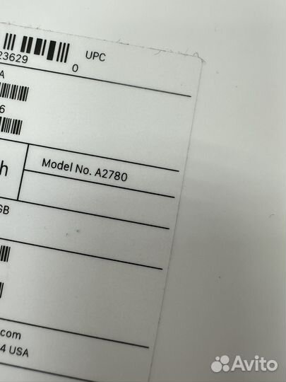 Ноутбук Apple MacBook Pro A2780,16/512gb