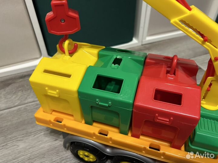 Машинка полесье мусоровоз