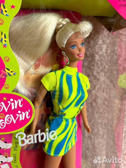 Барби Skipper Extreme Green & Barbie Movin Groovin