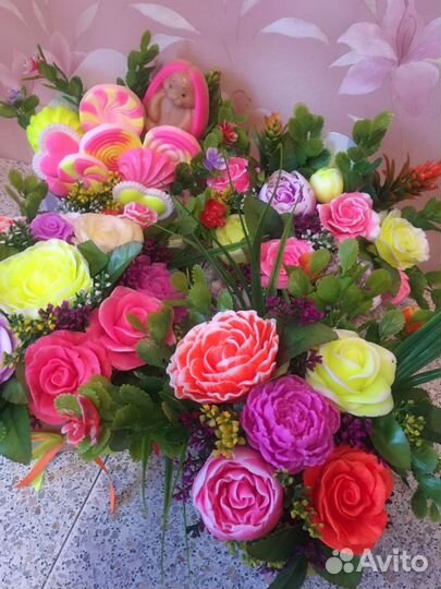 Букет из мыла-подарок на любой случай