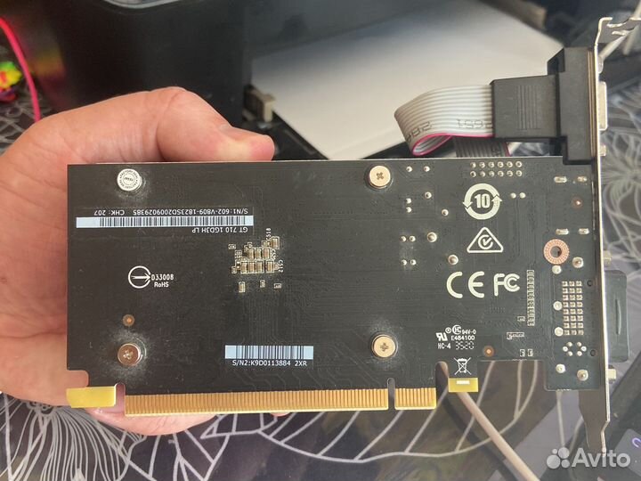 Видеокарта msi gt 710 silent lp