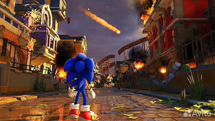 Sonic Forces Nintendo Switch русская обложка