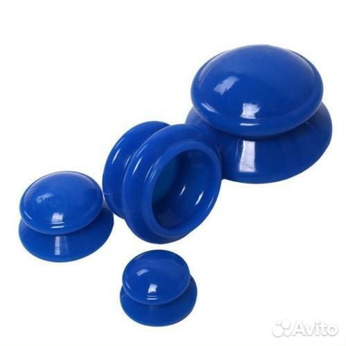 Набор банок для антицеллюлитного массажа новые