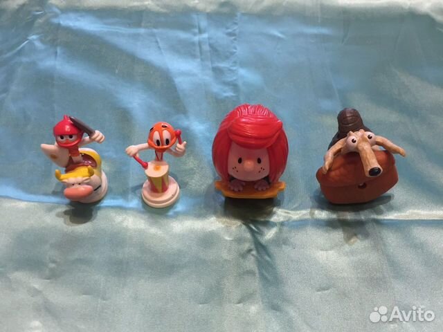 Игрушки от Чупа-чупс и Макдоналдс