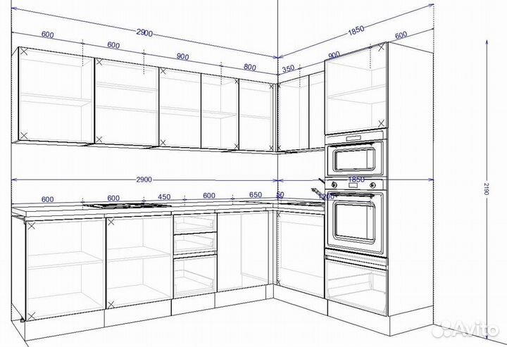 Кухни на заказ