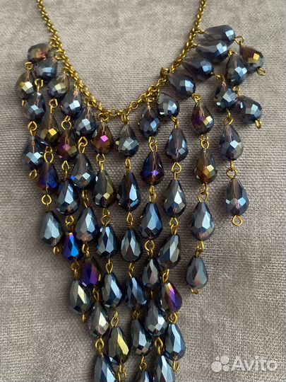 Колье бусы сотуар