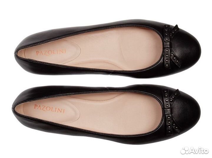 Балетки натуральная кожа 39