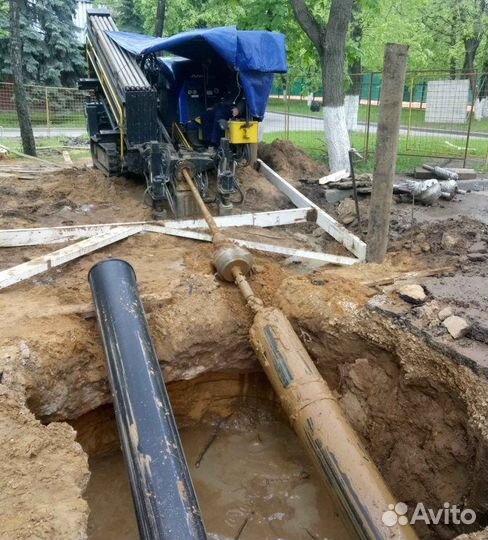 Гнб бурение прокол