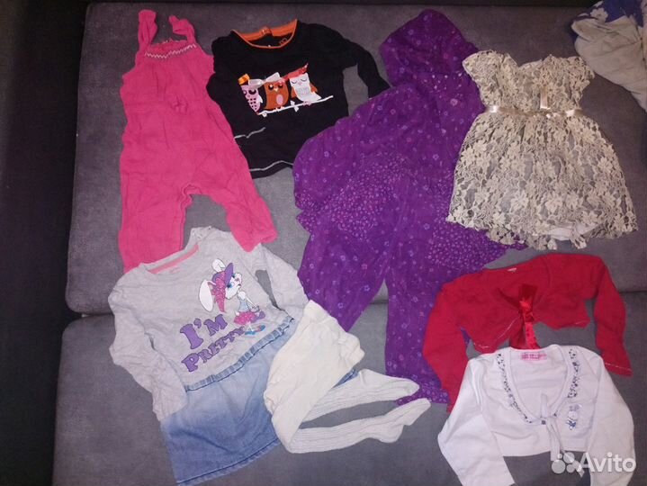 2 огромных пакета вещей от 0 до года+